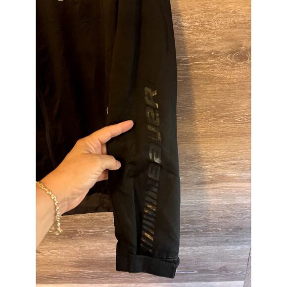 Bauer Texas Tiger Hockey Jacket Black Size Medium Full zip Winter team men - Picture 2 of 9